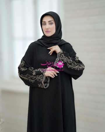 مانتو عبا گلدوزی دالبر  کد 34 ma ga24