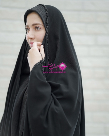 چادر عبا اصیل جواهردوزی مدل رستا ch ab 510