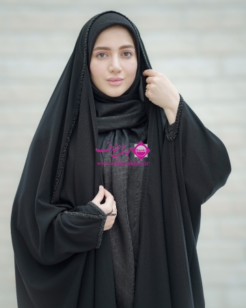 چادر عبا اصیل جواهردوزی مدل رستا ch ab 510